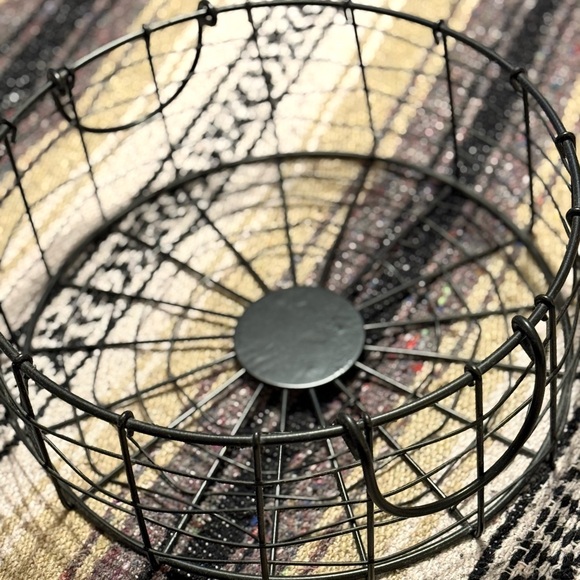 Hearth & Hand Other - Hearth & Hand Black Metal Wire Basket